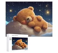 Puzzle pour Adultes Adorable Teddy Bear Casse-tête pour Adultes - Jeu De Réflexion pour Améliorer La Mémoire - Cadeaux d'anniversaire Et Cadeaux Uniques 500 PCS