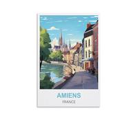 Puzzle pour Adultes, Amiens, France. Jeu éducatif, Puzzle idéal pour se détendre et décorer Un Mur (100 x 70 cm).