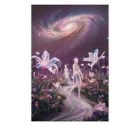 Puzzle pour Adultes avec Motif Celestial Garden Path, Format 1000 PCS | Puzzle pour passionné: tri par couleurs, formes ou zones du motif seul ou à plusieurs.