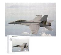 Puzzle pour Adultes avec Motif FA18F Super Hornet Strike, 1000 PCS