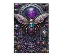 Puzzle pour Adultes avec Motif Galactic Bee Chronicles, Format 300 PCS