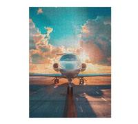 Puzzle pour Adultes avec Motif Luxurious Private Jet, Format 500 PCS | Cadeau puzzle - activité familiale autour de la table pendant le temps libre.