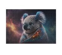 Puzzle pour Adultes Cosmic Koala A Celestial Creature Puzzle Jeux De Famille Une Œuvre d'art Cadeaux Uniques pour Un Anniversaire Et Noël
