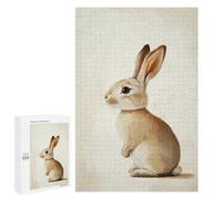 Puzzle pour Adultes Cute Rabbit Bunny Nursery Casse-tête pour Adultes - Jeu De Réflexion pour Améliorer La Mémoire - Cadeaux d'anniversaire Et Cadeaux Uniques 1000 PCS