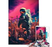 Puzzle pour Adultes de 1000 pièces À la découverte des Fleurs de la Terre Jeu de réflexion Stimulant l'intelligence Jouet addictif Une œuvre d'art (Dimensions 38x52cm)