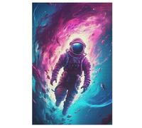 Puzzle pour Adultes De 1000 Pièces, Astronautee, Puzzles en Bois, Défi Cérébral, Jeu De Jouets 78×53cm