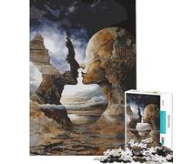 Puzzle pour Adultes de 1000 pièces Baiser de la Terre Un défi Stimulant à relever Un Jeu de réflexion pour Les 14 Ans et Plus (38x52cm)