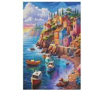 Puzzle pour Adultes De 1000 Pièces, Cerf Botte de Foin, Puzzles en Bois, Défi Cérébral, Jeu De Jouets （78×53cm）