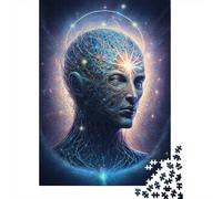Puzzle pour Adultes De 1000 Pièces, Esoteric Zen Universe V3, 52x38cm/1000pcs; Carton Blanc avec Peu De Poussière; Loisir À Partager en Famille