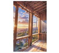 Puzzle pour Adultes De 1000 Pièces, Japon Style, Puzzles en Bois, Défi Cérébral, Jeu De Jouets (78×53cm)