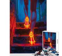 Puzzle pour Adultes de 1000 pièces Jeu éducatif étape par étape Cadeau de Noël Secret Jeu Amusant pour renforcer Les Liens Amoureux Dimensions 38x26cm