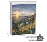 Puzzle pour Adultes De 1000 Pièces, L'Histoire du Vieil Homme, Puzzles en Bois, Défi Cérébral, Jeu De Jouets 78×53cm