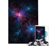 Puzzle pour Adultes de 1000 pièces Motif nébuleuses et battements de cœur idéal pour Un Anniversaire ou Noël Jeu Anti-Stress Amusant pour Les 14 Ans et Plus : 38x52cm