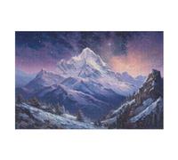 Puzzle pour Adultes De 1000 Pièces, Nouveaux Sommets, Puzzles en Bois, Défi Cérébral, Jeu De Jouets （75×50cm）