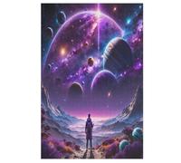 Puzzle pour Adultes De 1000 Pièces, Planète, Puzzles en Bois, Défi Cérébral, Jeu De Jouets （78×53cm）