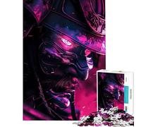 Puzzle pour Adultes de 1000 pièces Samouraï Mort-Vivant Un défi Difficile à relever Jeu de réflexion Stimulant pour Les 14 Ans et Plus 38x26cm