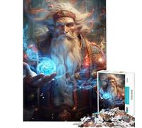 Puzzle pour Adultes de 1000 pièces Sortilège Magique Un défi Difficile à relever Un Jeu de réflexion Stimulant pour Les 14 Ans et Plus (38x52cm)