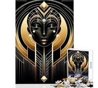 Puzzle pour Adultes de 1000 pièces Style élégance de l'âge d'or à Monter soi-même Jeu éducatif idéal pour renforcer Les Liens Amoureux Dimensions 38x52cm