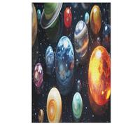 Puzzle pour Adultes De 1000 Pièces, Univers coloré, Puzzles en Bois, Défi Cérébral, Jeu De Jouets 78×53cm