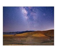 Puzzle pour Adultes De 1500 Pièces, Puzzle De Décoration-Nébuleuse,Collines,Nuit,Étoiles 87x57cm