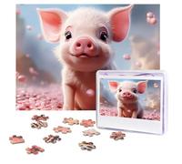 Puzzle pour adultes de 500 pièces avec sac de rangement pour décoration d'intérieur, famille, mariage