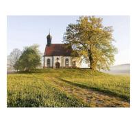 Puzzle pour Adultes De 500 Pièces, Jouets de Jeu Difficile-Chapelle,Bavière,Allemagne 52x38cm