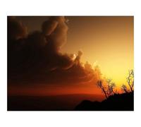 Puzzle pour Adultes De 500 Pièces, Puzzle De Décoration-Nuages,Volume,déclin 52x38cm
