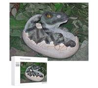 Puzzle pour Adultes Dinosaur Baby in Egg Casse-tête pour Adultes - Jeu De Réflexion pour Améliorer La Mémoire - Cadeaux d'anniversaire Et Cadeaux Uniques 500 PCS