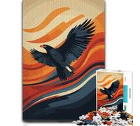 Puzzle pour Adultes Eagle in Flight 1000pcs (70x50cm) Motif | Défi puzzle pour adultes pendant les moments en famille, pour une pause sans écran.
