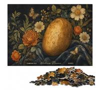 Puzzle pour Adultes en Bois, Morris Potato Kitchen, 500 pièces | Cadeau de fin d'année pour fan de puzzle : activité autour de la table le w nd.