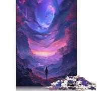 Puzzle pour Adultes et Adolescents Marcher dans Un Monde Fantastique Puzzles pour Adultes et Adolescents Jeu Familial 1000 pièces (75 x 50 cm)