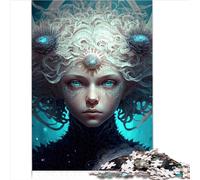 Puzzle pour Adultes et Enfants 1000 pièces Beauty Girl Puzzles drôles Puzzles en Bois pour Adultes Puzzles 1000 pièces Jeu éducatif Défi Jouet 1000 pièces (50x75 cm)
