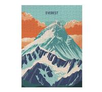 Puzzle pour Adultes Everest Majesty Puzzles pour Adultes, Jouets À Monter Soi-même, pour S'amuser en Famille, Une Offre Idéale comme Cadeau pour Toute La Famille 52x38cm/1000pcs