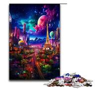 Puzzle pour Adultes Fantasy City 1000 pièces Excellent Cadeau pour Les Adolescents de 14 Ans et Plus 1000 pièces