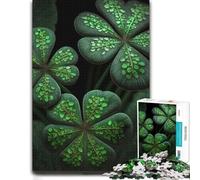 Puzzle pour Adultes Four Leaf Clover 1000pcs (52x38cm) | Un cadeau puzzle de saison pour les soirées d’hiver, pour un défi calme.