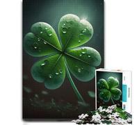 Puzzle pour Adultes Four Leaf Clover 1000pcs (70x50cm) Cadeau | Activité puzzle du w nd les dimanches au calme, pour un défi satisfaisant.