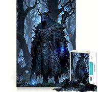 Puzzle pour Adultes Gardien de la Forêt Mystique, 1000 pièces, Jeu d'exercice Mental apaisant, Assemblage, Cadeau Exceptionnel (38x26cm)