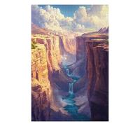 Puzzle pour Adultes Grand Canyon 1000 pièces pour Adultes et Enfants à partir de 10 Ans Puzzle en Carton Jeux éducatifs Décoration de la maison-38x52cm