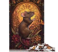 Puzzle pour Adultes, Humain et Chien, Puzzle Aventure, Puzzles pour Adultes, Jeu éducatif, Jouet défi, 500 pièces (52 x 38 cm)