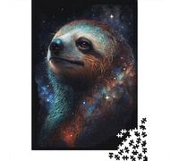 Puzzle pour Adultes « Le Loup dans la Neige » - 1000 pièces - Jeu éducatif en Carton - 38 x 26 cm