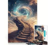 Puzzle pour Adultes L'Escalier vers Les étoiles 1000 pièces, Casse-tête, Passe-Temps à la Maison, Assemblage d'image, Cadeau mémorable 38x52cm