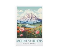 Puzzle pour Adultes - Monument National du Mont Saint Helens - 1000 pièces - Puzzle pour Une activité familiale stimulante - Puzzle à Monter soi-même pour la décoration intérieure - 50 x 70 cm