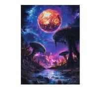 Puzzle pour Adultes, Motif Alien Forest Landscape, 500 PCS