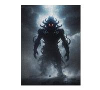 Puzzle pour Adultes, Motif Monstrous Shadow in Space, Format 500 PCS | Le tri par zones du motif - une méthode de montage claire à son propre rythme.