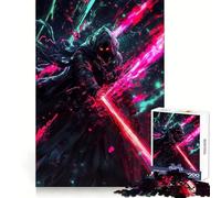 Puzzle pour Adultes Mystic Knight 1000 pièces Jeu d'exercice Mental apaisant Design et Assemblage Cadeau Exceptionnel (50x75cm)