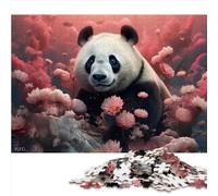 Puzzle pour Adultes Panda Paradise 1000 pièces en Carton pour Adultes et Enfants, Jouet éducatif, Taille (26 x 38 cm)
