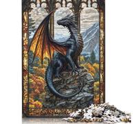 Puzzle pour Adultes, Petra Jordanie, Puzzle pour Adultes, Jeu éducatif, Jouet de défi, 1000 pièces (75 x 50 cm)