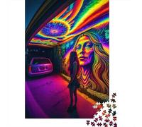 Puzzle pour Adultes Rainbow Spirit 1000 pièces Puzzles en Bois Puzzle Adultes et Jeu Stimulant 1000 pièces (75 x 50 cm)
