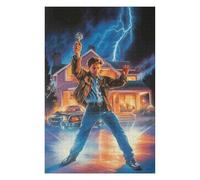 Puzzle pour Adultes Retour vers Le Futur 1500 pièces pour Adultes et Enfants Depuis des années Puzzle en Carton Jeux éducatifs Décoration de la maison-57x87cm