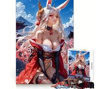 Puzzle pour Adultes Sexy Bunny Girl, 1000 pièces, renforce la mémoire, Calme et apaisant, Bords Nets, Objet de Collection 38x52cm